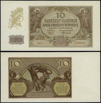10 złotych 1.03.1940, seria J, numeracja 5739029