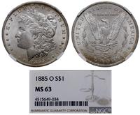 1 dolar 1885 / O, Nowy Orlean, pięknie zachowany