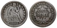 10 centów 1854 O, Nowy Orlean, typ Liberty Seate