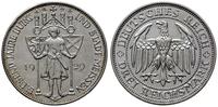 3 marki 1929 / E, Muldenhütten, 1000-lecie Miśni