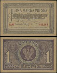 1 marka polska 17.05.1919, seria IAW 361464, pla