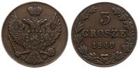 3 grosze 1840, Warszawa, Iger KK.40.1.a, Kop. 93