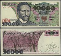 10.000 złotych 1.02.1987, seria A 0150357, ideal