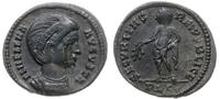 follis 324-325, Lyon, Aw: Popiersie cesarzowej w