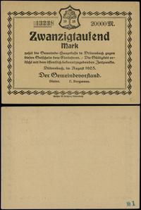 Śląsk, 20.000 marek, sierpień 1923