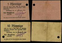 zestaw 5 i 10 fenigów 30.12.1916 ważne do 1.07.1