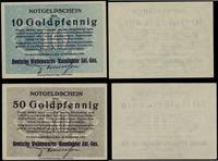10 i 50 goldfenigów 14.11.1923, łącznie dwie szt