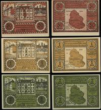 Śląsk, zestaw: 50 fenigów, 1 i 2 marki, 30.06.1921