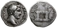denar pośmiertny 161-162, Rzym, Aw: Głowa cesarz