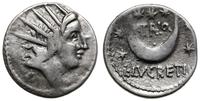 Republika Rzymska, denar, 76 pne