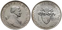 1.000 lirów 1982 R, Rzym, srebro, pięknie zachow