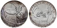 500 lirów 1992 R, Rzym, srebro, nakład 40.000 sz