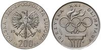 200 złotych 1976, Warszawa, Igrzyska XXI Olimpia