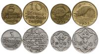zestaw 4 monet, Berlin, 2 x 5 fenigów 1923 i 193