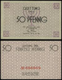 50 fenigów 15.05.1940, numeracja 886069, małe za