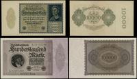 Niemcy, 10.000 oraz 100.000 marek, 19.01.1922 i 1.02.1923
