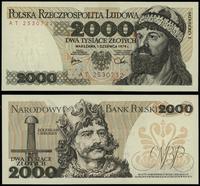 2.000 złotych 1.06.1979, seria AT 2530732, małe 