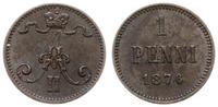 Finlandia, 1 penni, 1876