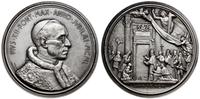 medal z Piusem XII 1950, sygnowany MP JOHNSON, E