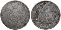 Polska, 1 1/2 rubla = 10 złotych, 1836