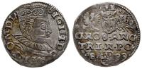 trojak 1599, Wschowa, kryza wachlarzowata, koron