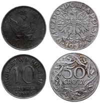 zestaw dwóch monet, w skład lotu wchodzą: 10 fen