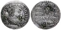 trojak 1619, Ryga, duża głowa króla, ostatni rok