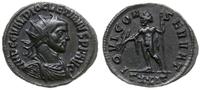 antoninian 285, Ticinum, Aw: Dioklecjan w zbroi 