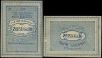 Polska, bon na 3 złote 10 groszy, bez daty (1860-1865)