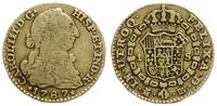 1 escudo 1787, Madryt, złoto 3.32 g, Fr. 288