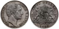 2 guldeny 1853, Monachium, AKS 150, Dav. 600, Th