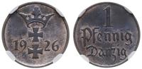 1 fenig  1926, Berlin, piękna moneta w pudełku N