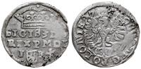 grosz 1597, Lublin, Aw: Korona, poniżej napis SI