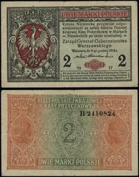 2 marki polskie 9.12.1916, Generał, seria B 2410