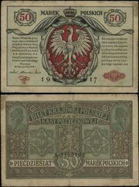 50 marek polskich 9.12.1916, jenerał, seria A 34