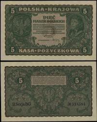 5 marek polskich 23.08.1919, seria II-BG 538584,