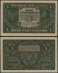 5 marek polskich 23.08.1919, seria II-BG 538580,