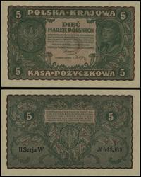 5 marek polskich 23.08.1919, seria II-W 648988, 