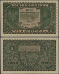 5 marek polskich 23.08.1919, seria II-W 648987, 