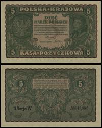 5 marek polskich 23.08.1919, seria II-W 648986, 