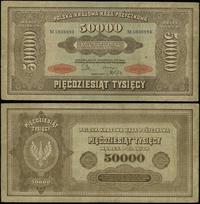 50.000 marek polskich 10.10.1922, seria M 593889