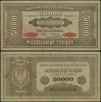 50.000 marek polskich 10.10.1922, seria T 345737