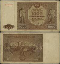 1.000 złotych 15.01.1946, seria L 6491531, wielo