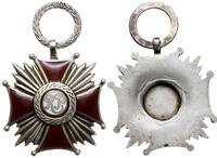 Polska, Srebrny Krzyż Zasługi, wykonanie moskiewskie w latach 40-tych XX wieku