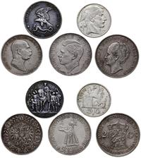 lot 5 monet, monety z różnych krajów: 5 koron 19