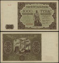 1.000 złotych 15.07.1947, seria H, numeracja 815