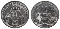 10 groszy 1835, Wiedeń, nierówna patyna, Bitkin 