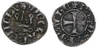 denar tournois  1301-1307, Chiarenza, Aw: krzyż 