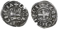 denar tournois  1289-1297, Chiarenza, Aw: krzyż 