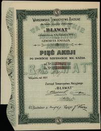 Polska, 5 akcji po 216 marek polskich, 1921